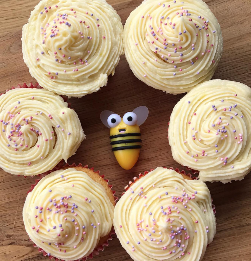 Honey and Lemon Cupcakes